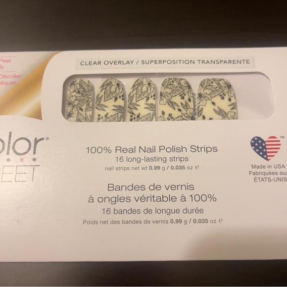 Color Street Easy Peel & Apply Nail Polish Strips NEW (Bundle of 5) - Picture 4 of 13